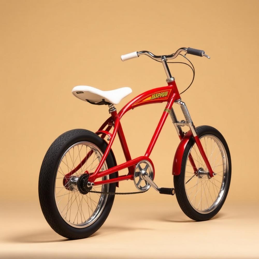 Candy apple red dragster bicycle